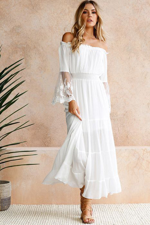 Fairy tale Lace Sleeve Maxi Dress Fairy tale Lace Sleeve Maxi Dress