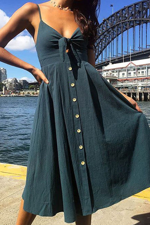 bowknot denim dress FLORENTINO_LEB | OUT OF STOCK Price 290,000 l.l. Fashion bowknot puff sleeve denim women's dress For more info's and orders contact us on 76-637056