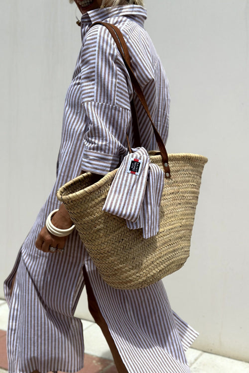 Sweet At Heart Striped Print Midi Dress - 5 Colors