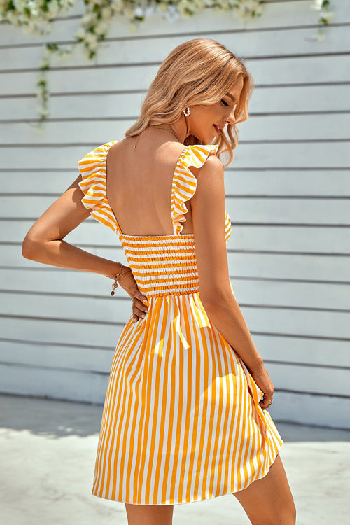 Loveliest Look Striped Off Shoulder Mini Dress - 3 Colors