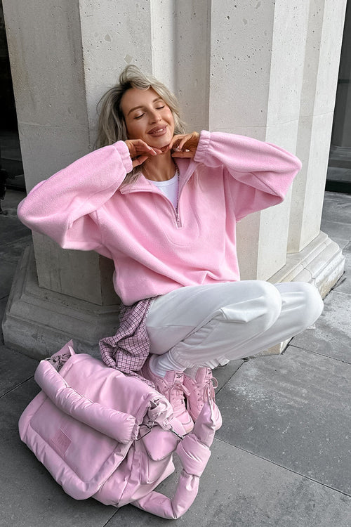 Cozy Sweetness Fleece Pullover Sweatshirt - 5 Colors