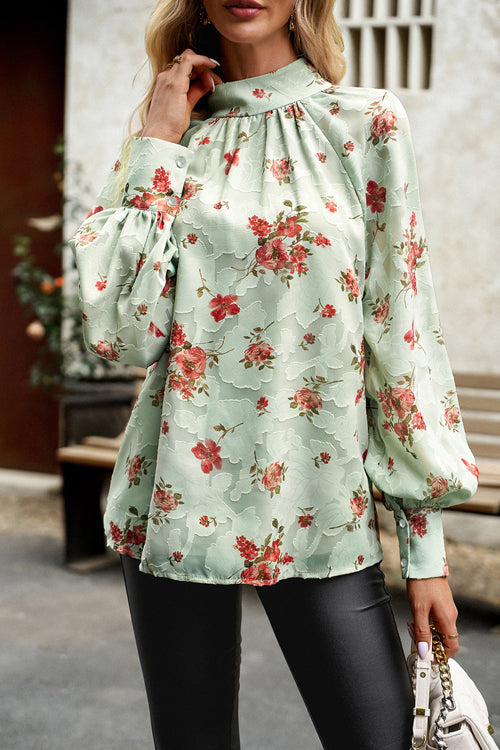 You're The Reason Floral Print Long Sleeve Top - 4 Colors