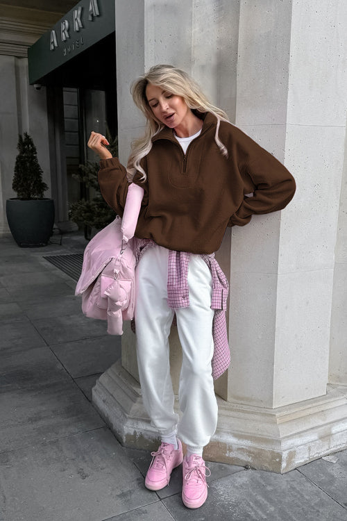 Cozy Sweetness Fleece Pullover Sweatshirt - 5 Colors