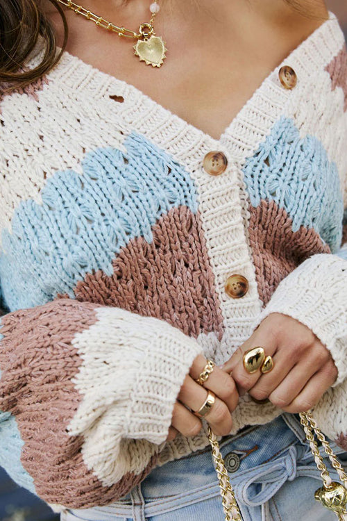 Cozy Ease Button Down Knit Cardigan Sweater - 3 Colors