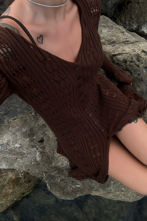Take It Easy Crochet Knit Cardigan - 3 Colors