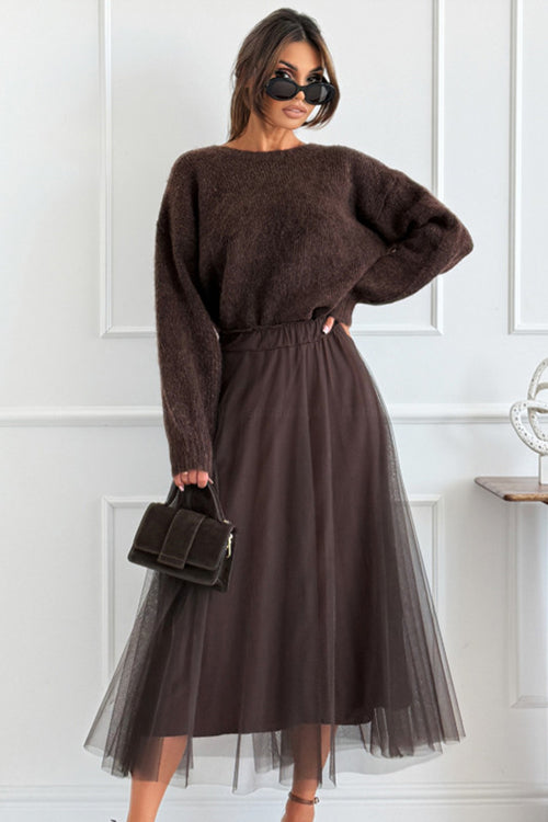 Cozy Sweetness Leopard Tie-Back Knit Sweater - 2 Colors