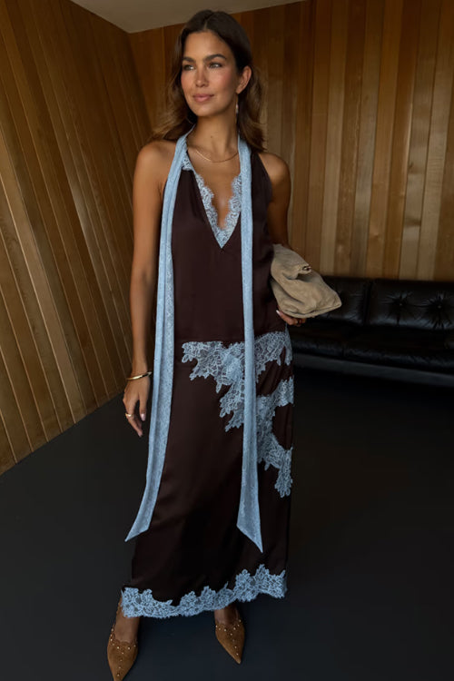 Casually Sophisticated Sleeveless Lace Set