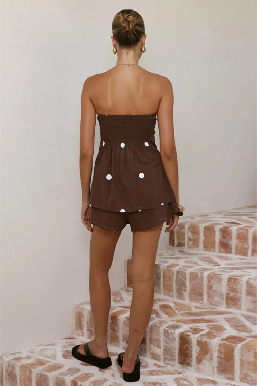 Perfect Company Print Sleeveless Set - 3 Colors