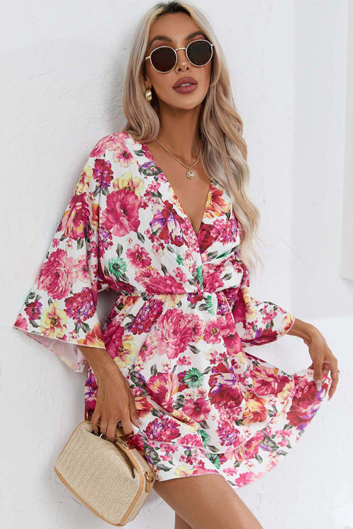 Love Boldly Floral Print Mini Dress - 3 Colors