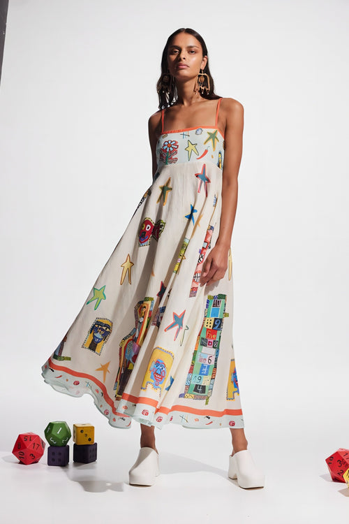 Share Your Happiness Print Maxi Dress - 9 Colors