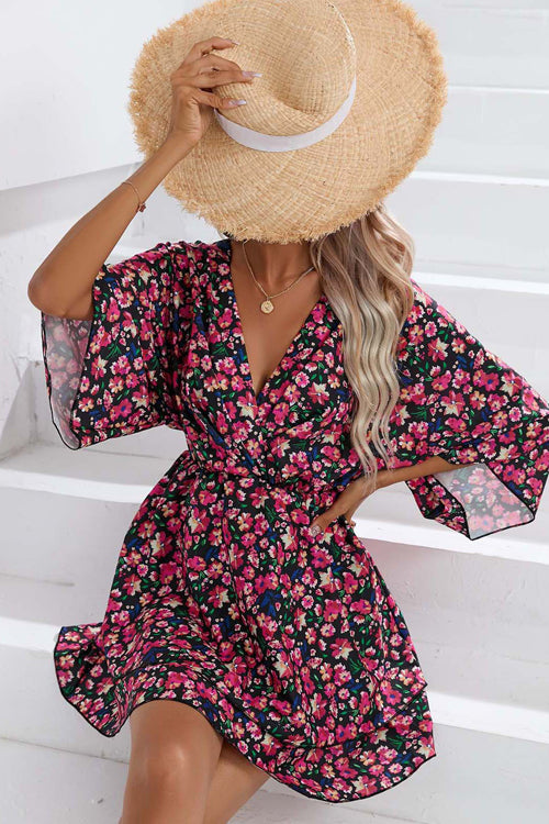 Love Boldly Floral Print Mini Dress - 3 Colors