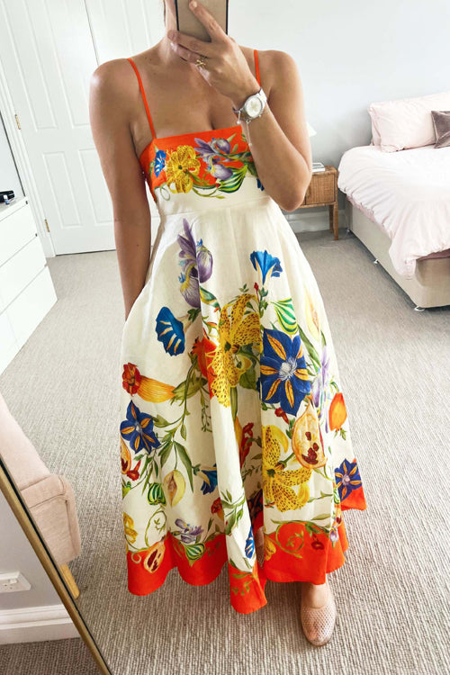 Share Your Happiness Print Maxi Dress - 10 Colors