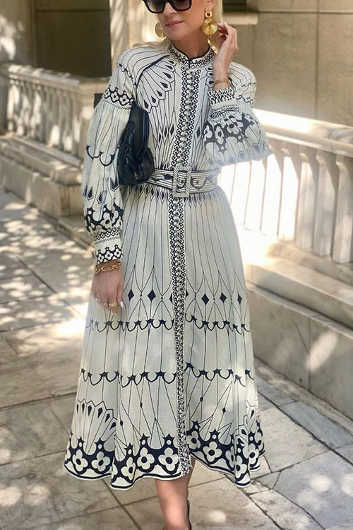 Feeling of Forever Boho Midi Dress