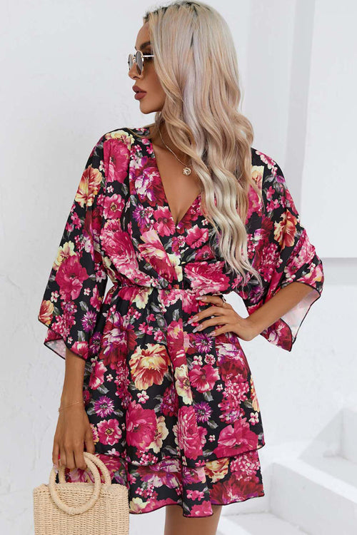 Love Boldly Floral Print Mini Dress - 3 Colors