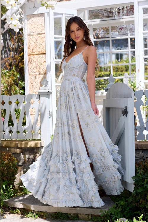Real Romance Floral Print Maxi Dress - 5 Colors