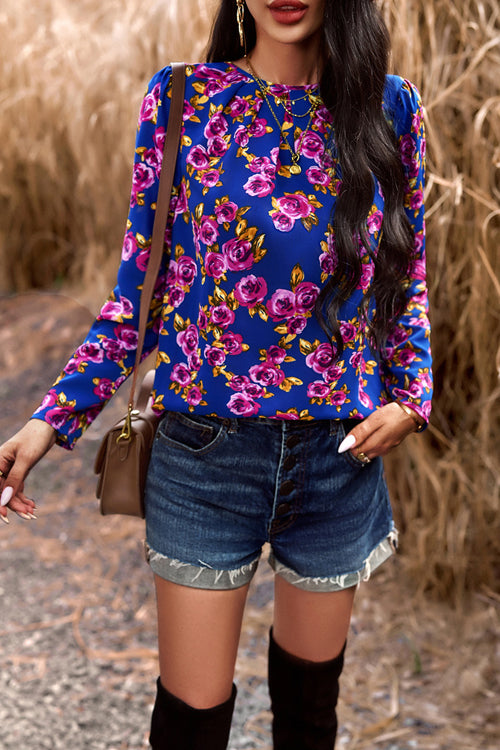 Out For The Day Print Long Sleeve Top - 4 Colors