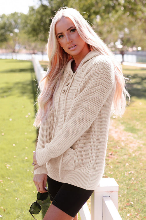 Feeling So Chipper Pocket Knit Sweater