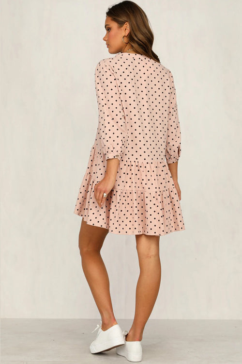 Living The Dream Dot Mini Dress - 2 Colors