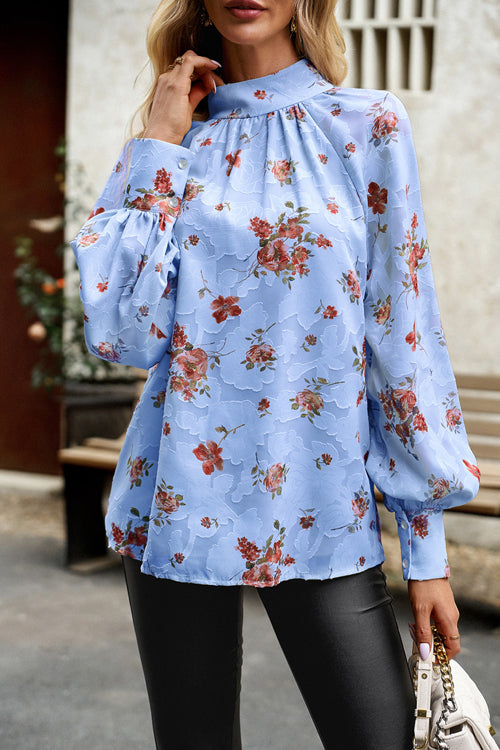 You're The Reason Floral Print Long Sleeve Top - 4 Colors