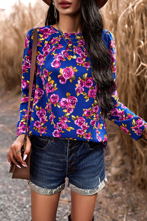 Out For The Day Print Long Sleeve Top - 4 Colors