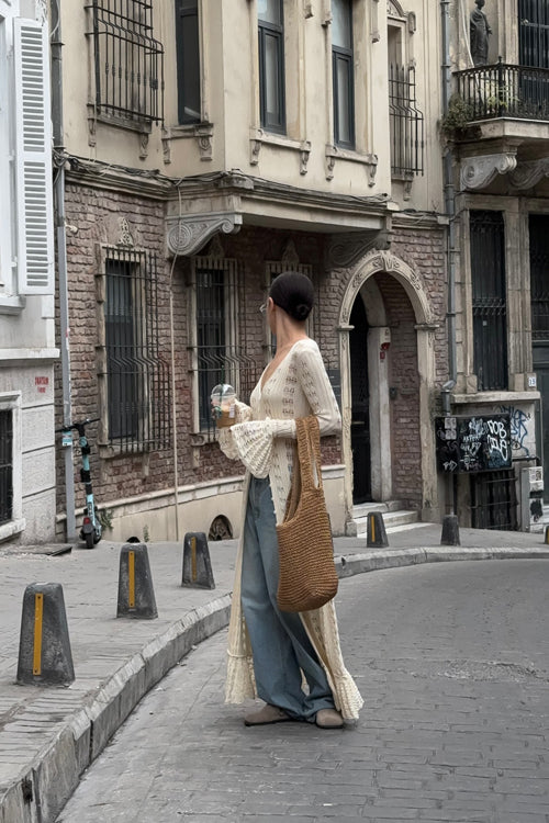 Take It Easy Crochet Knit Cardigan - 3 Colors