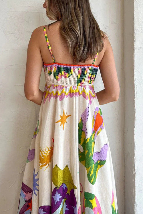 Share Your Happiness Print Maxi Dress - 9 Colors