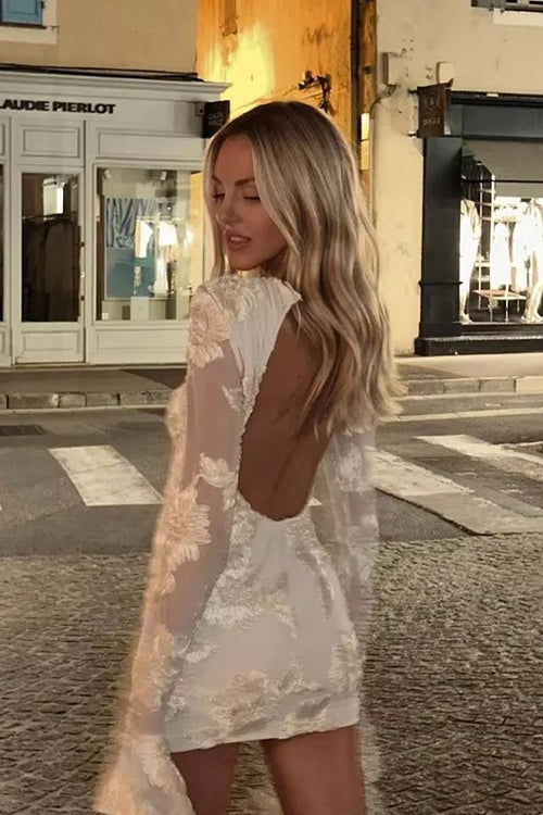 Coveted Sweetness Embroidery Mini Dress - 3 Colors