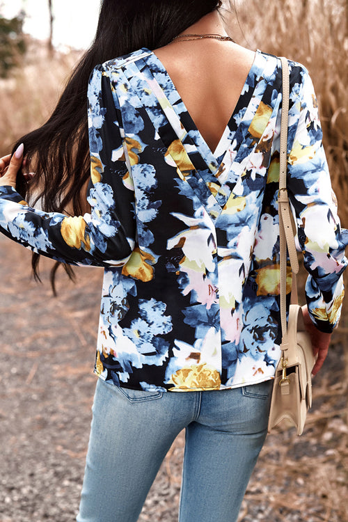 Out For The Day Print Long Sleeve Top - 4 Colors