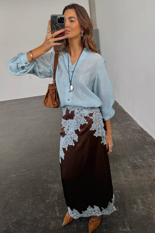 Casually Sophisticated Sleeveless Lace Set