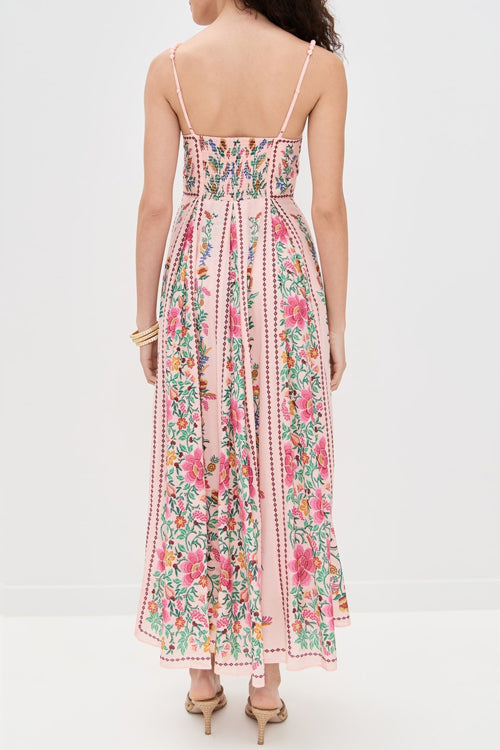 Sunday Stories Pink Floral Maxi Dress
