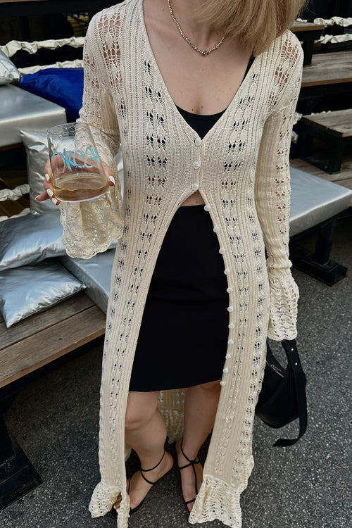 Take It Easy Crochet Knit Cardigan - 3 Colors