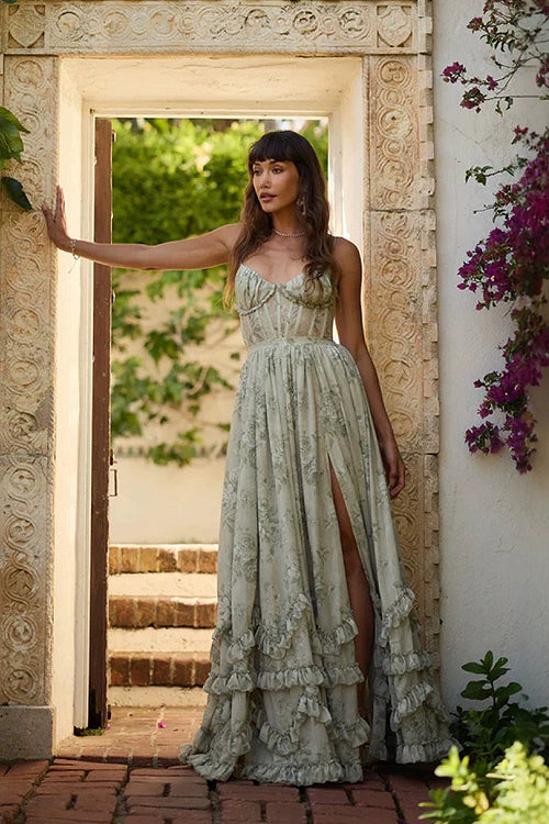 Real Romance Floral Print Maxi Dress - 5 Colors