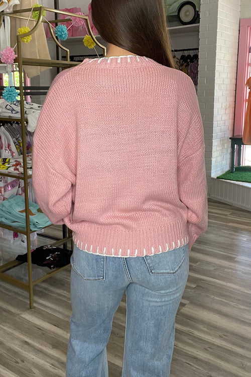 Feeling The Best Bowknot Knit Sweater - 3 Colors