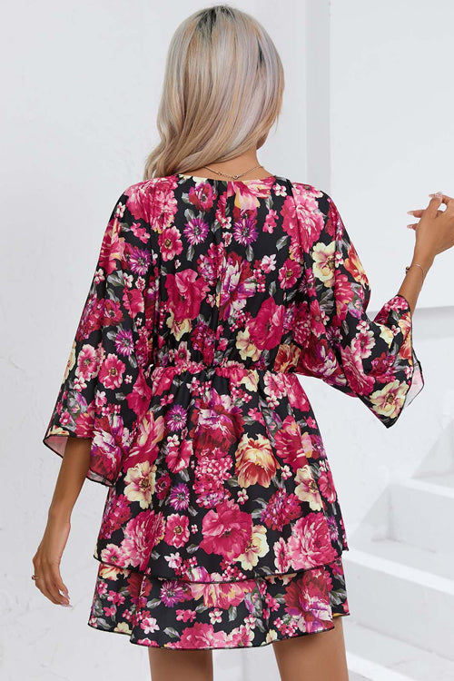 Love Boldly Floral Print Mini Dress - 3 Colors