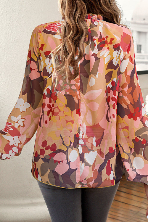 Tried And True Print Long Sleeve Top - 2 Colors