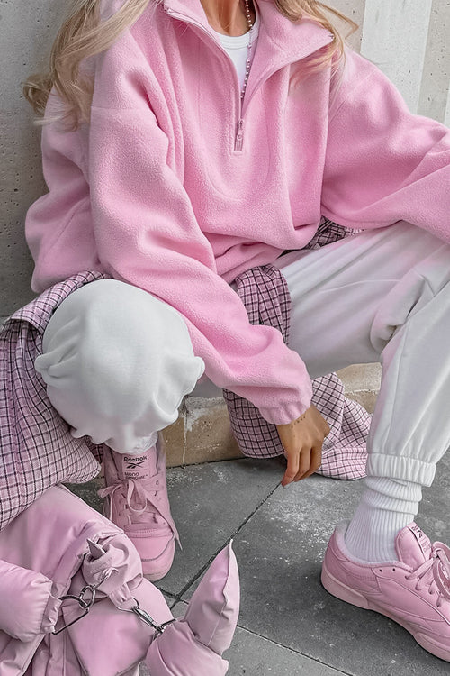 Cozy Sweetness Fleece Pullover Sweatshirt - 5 Colors