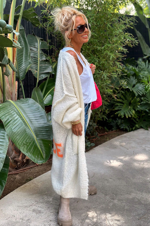 Love And Peace Knit Cardigan - 5 Colors