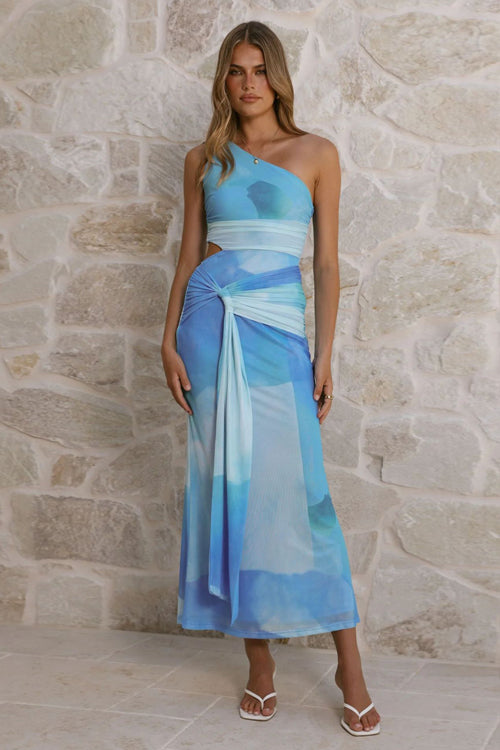 Brighter Side Floral Draped Maxi Dress - 3 Colors