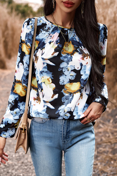 Out For The Day Print Long Sleeve Top - 4 Colors