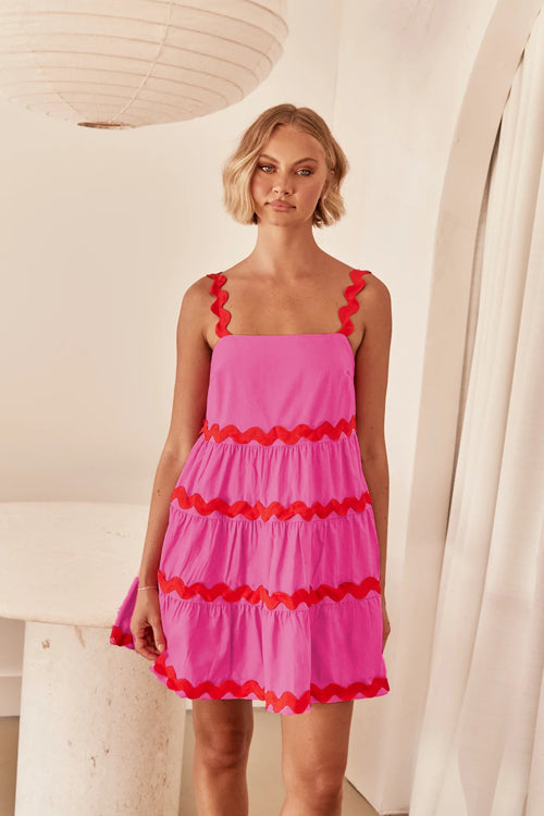 Spread The Joy A-line Mini Dress - 4 Colors