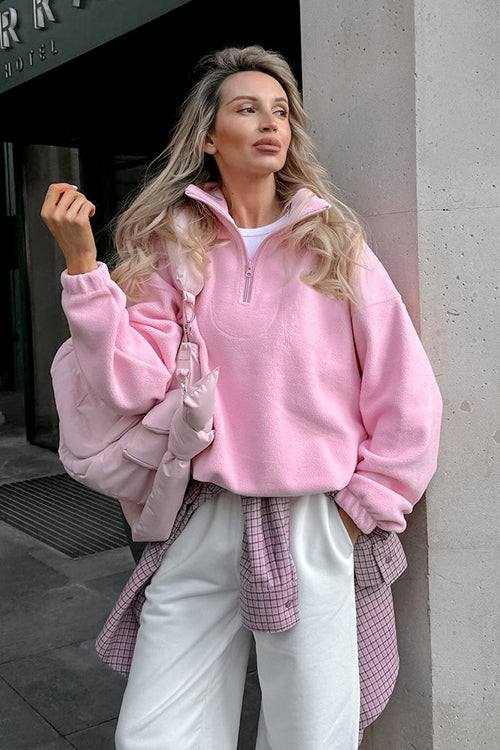 Cozy Sweetness Fleece Pullover Sweatshirt - 5 Colors