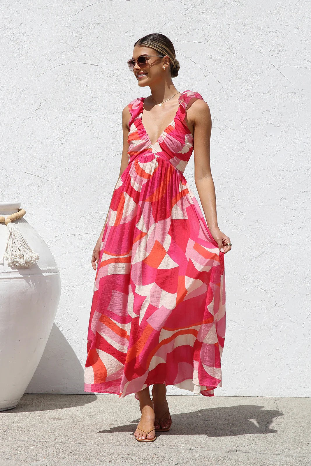Sweet At Heart Floral Print Maxi Dress - 5 Colors