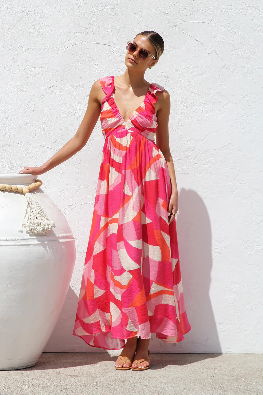 Sweet At Heart Floral Print Maxi Dress - 5 Colors