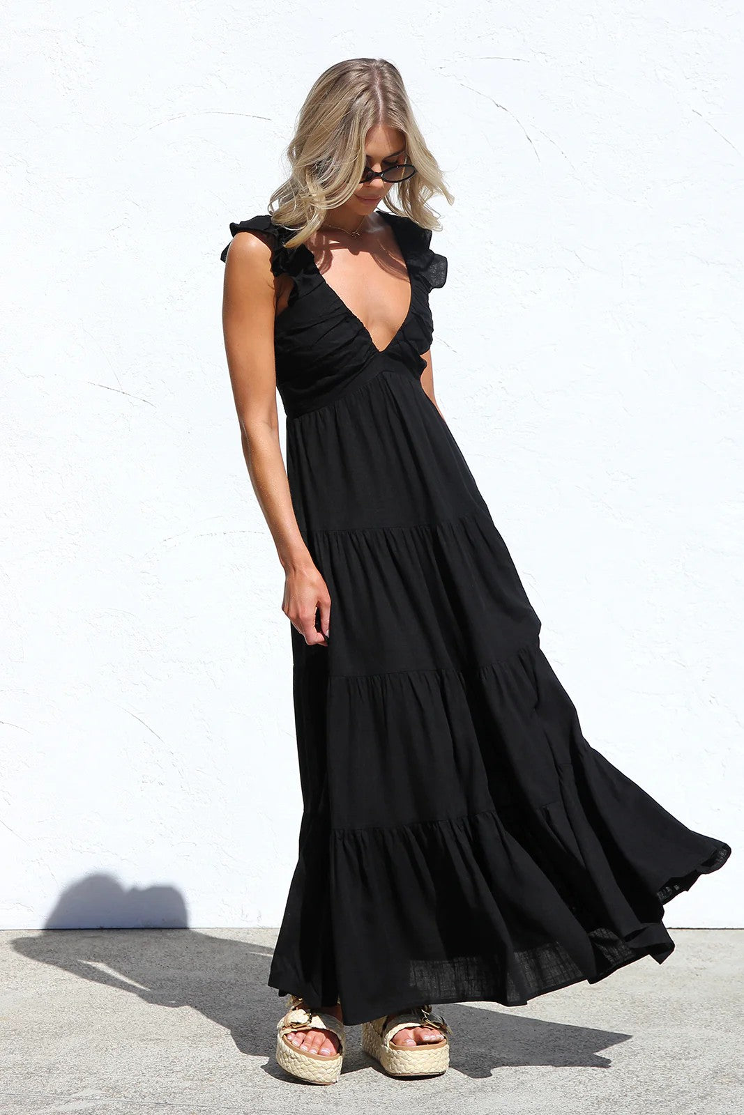Sweet At Heart Floral Print Maxi Dress - 5 Colors