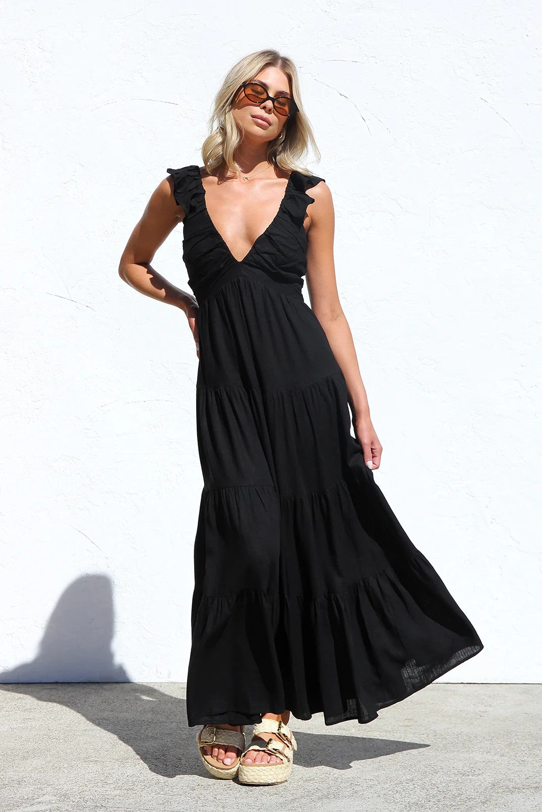 Sweet At Heart Floral Print Maxi Dress - 5 Colors