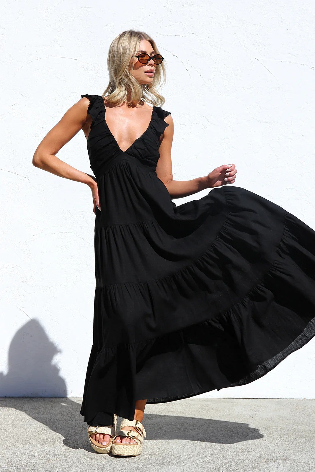 Sweet At Heart Floral Print Maxi Dress - 5 Colors
