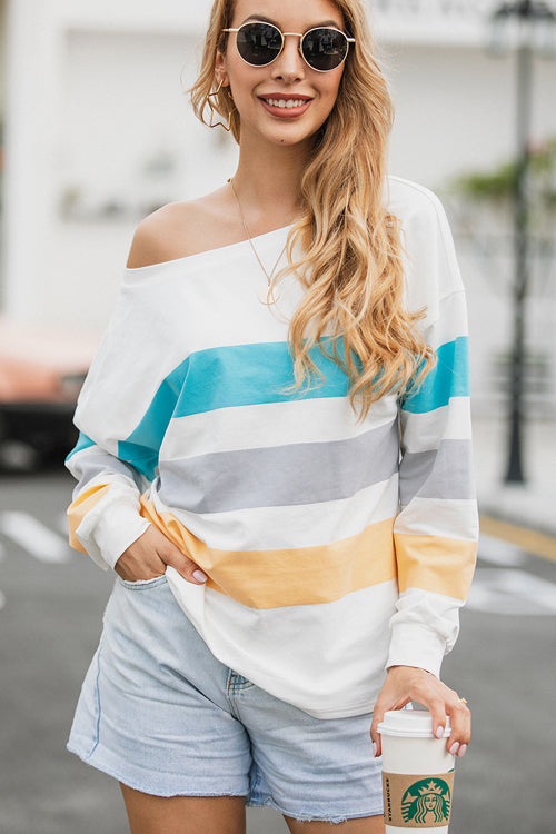 Easy Feeling Striped Oversize Top - 3 Colors