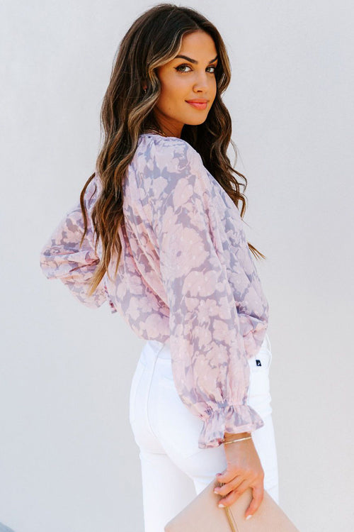 Dreamy Days Button Up Printed Top - 2 Colors