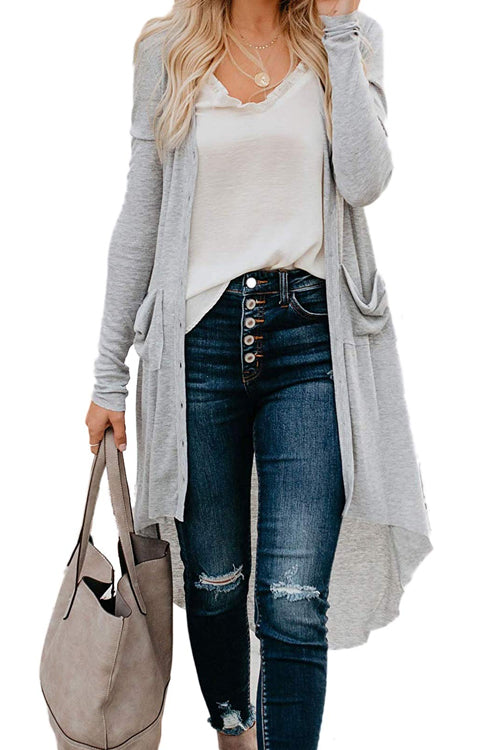 Staying Chic Long Sleeve Knit Cardigan - 6 Colors