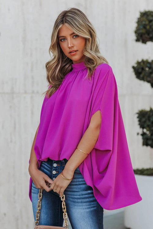 Impress Me Tie-Back Cape Top